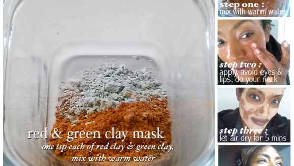 Red & Green Clay Mask
