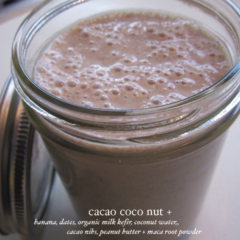 Cacao Coco Nut Superfood Smoothie